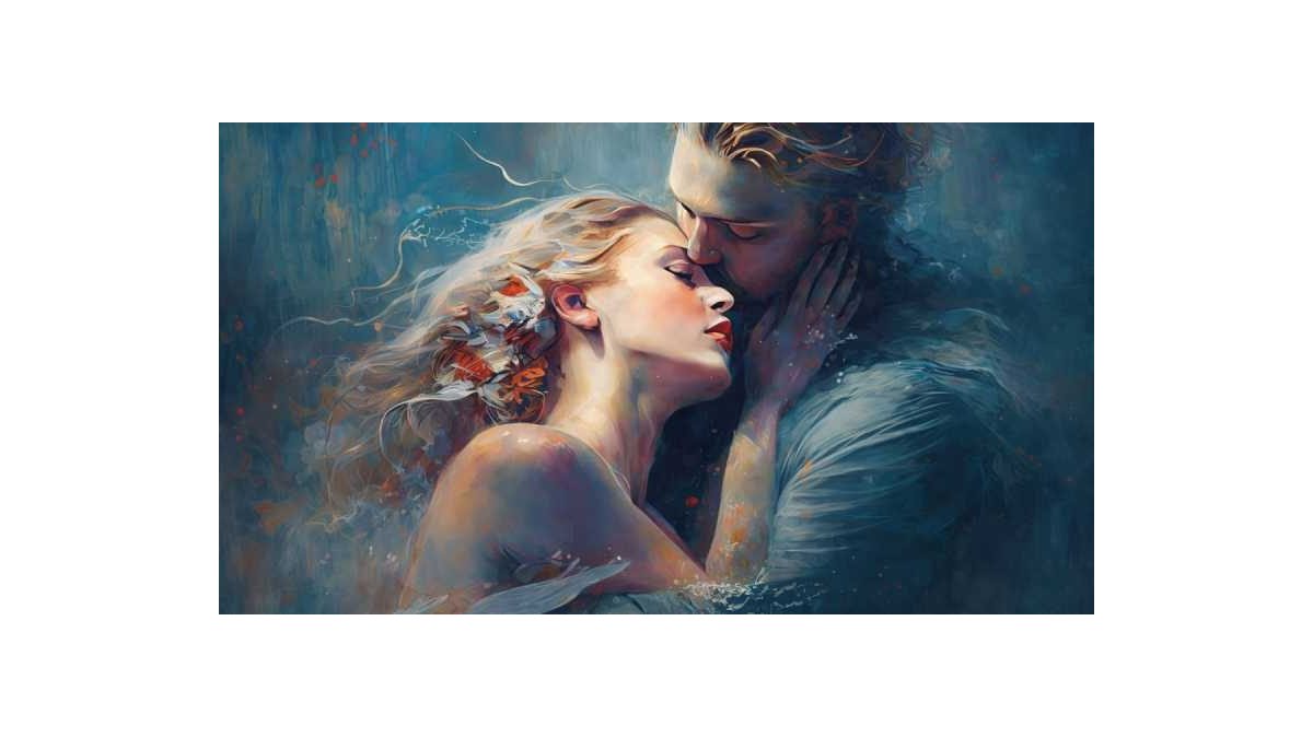 Gyólay Karolina: Együtt, örökre című novella illusztrációja a Múzsák Könyvtárában