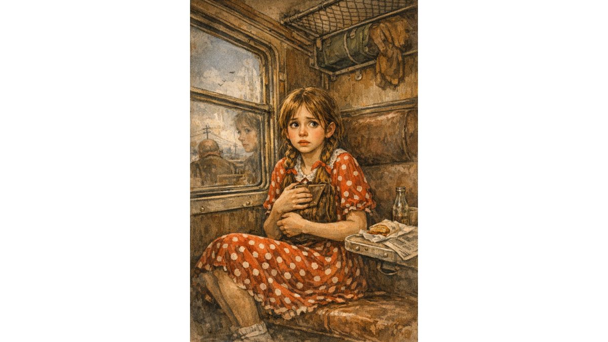 Kurucz Árpád: Tökkelütött Mári 2. című novella illusztrációja a Múzsák Könyvtárában