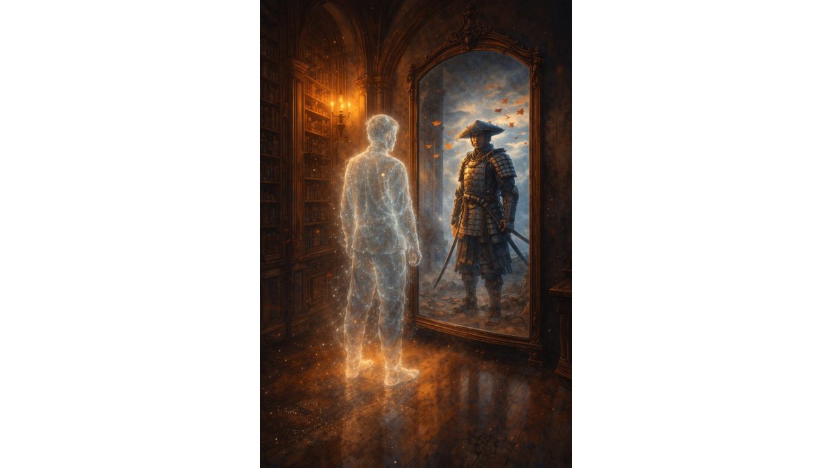 Robert Mygreen: A Könyvtár I. és II. rész című novella illusztrációja a Múzsák Könyvtárában