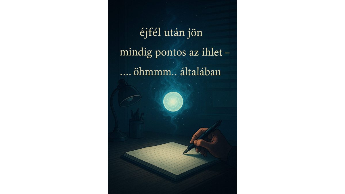 Robert Mygreen: Haiku című vers illusztrációja a Múzsák Könyvtárában