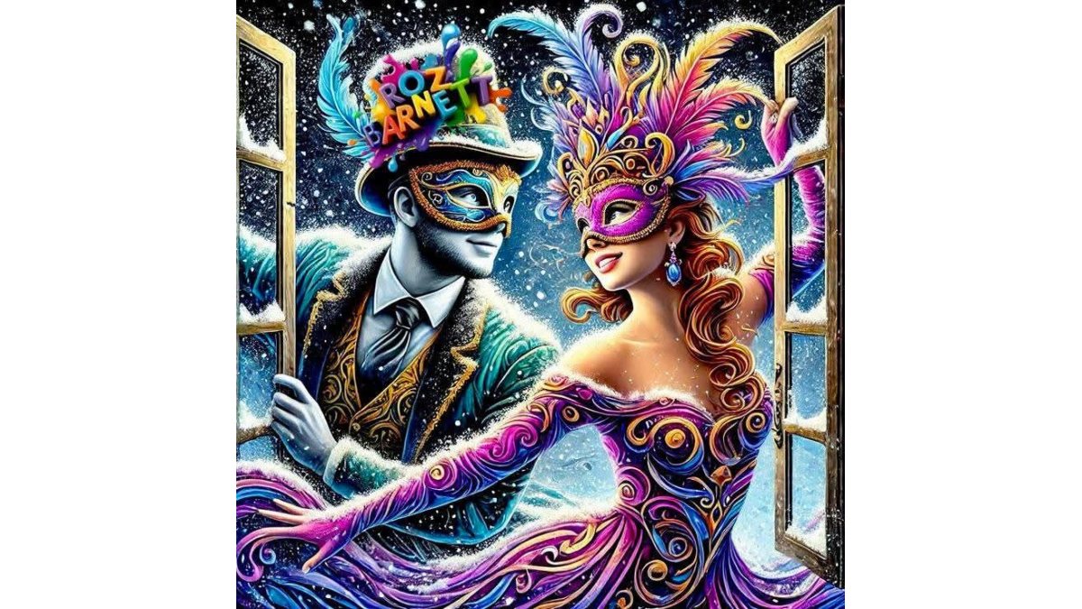 Norbert Farkas: A farsangról úgy őszintén című novella illusztrációja a Múzsák Könyvtárában