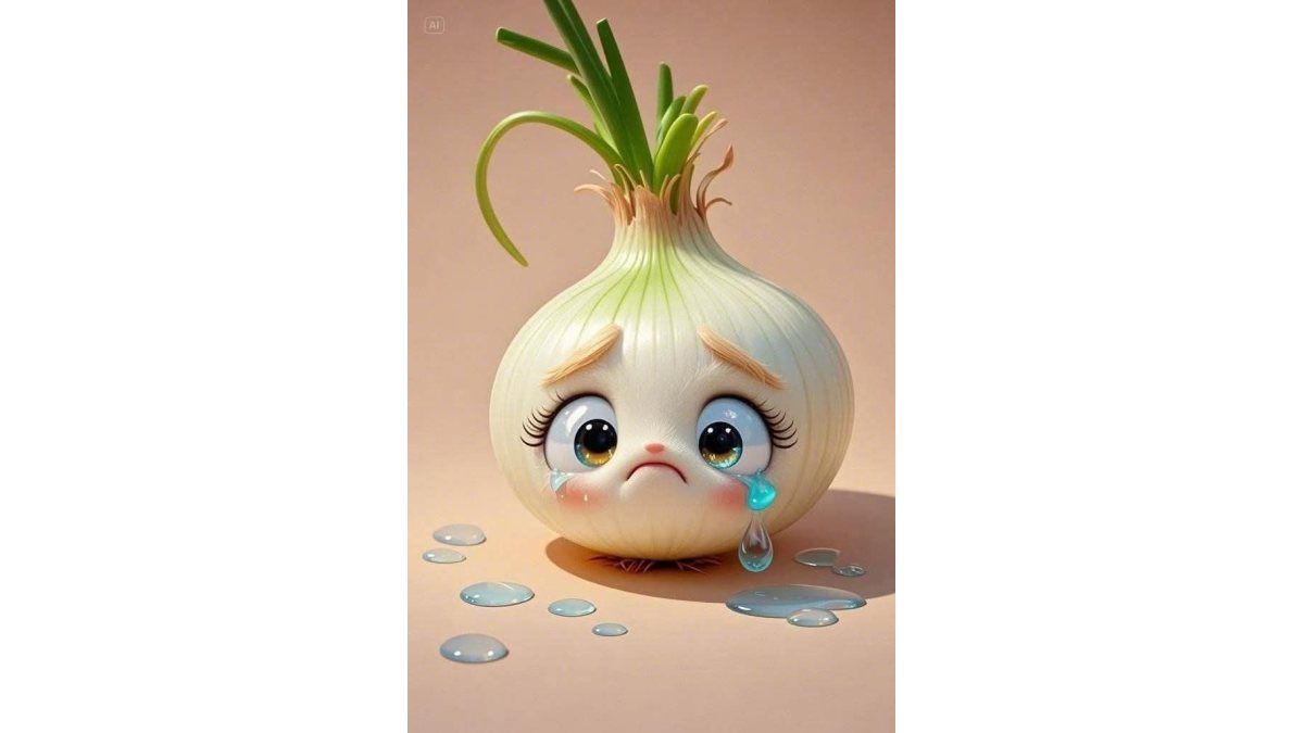 Rose Logan: Hagymácska kívánsága című vers illusztrációja a Múzsák Könyvtárában