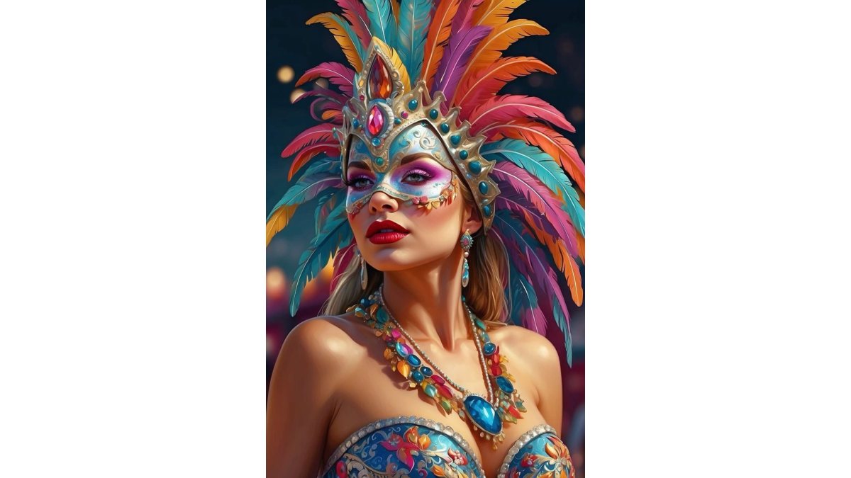 Bonnie Marcelé: Riói kaland című vers illusztrációja a Múzsák Könyvtárában