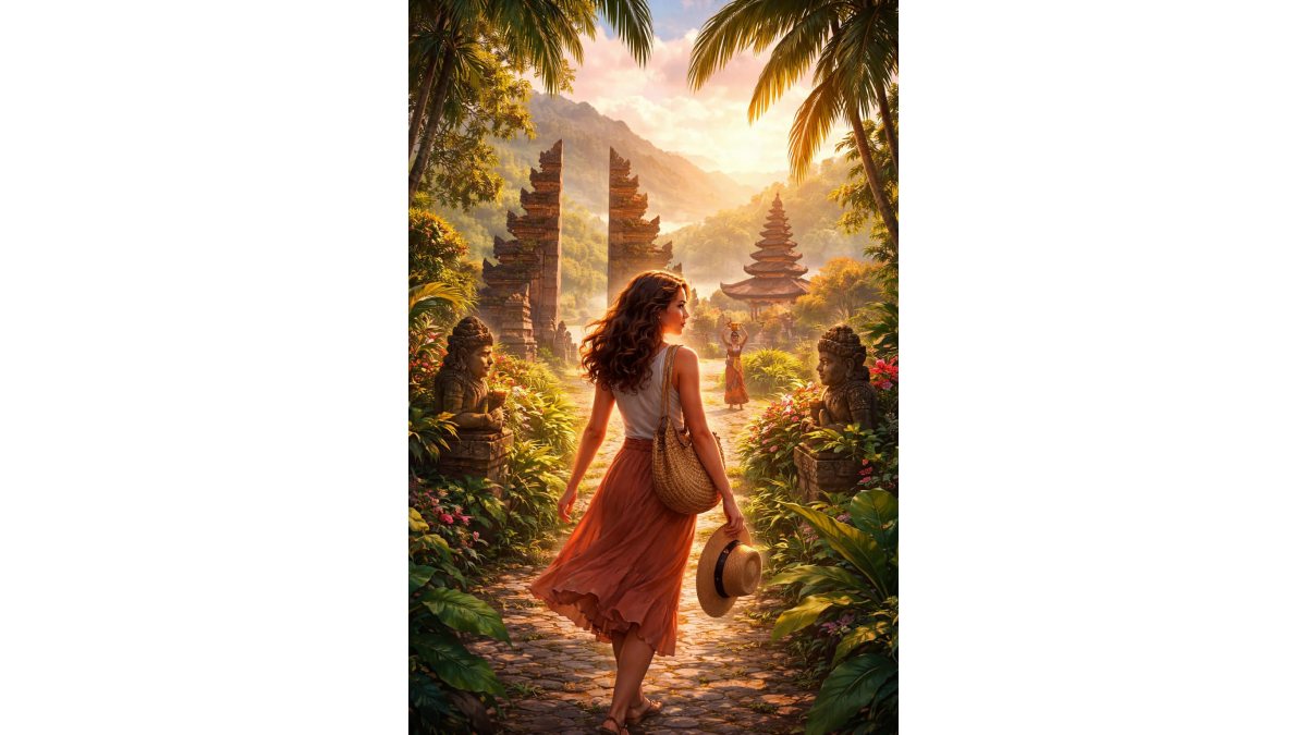 Oláh Timi: Utazás a lelkem körül című novella illusztrációja a Múzsák Könyvtárában