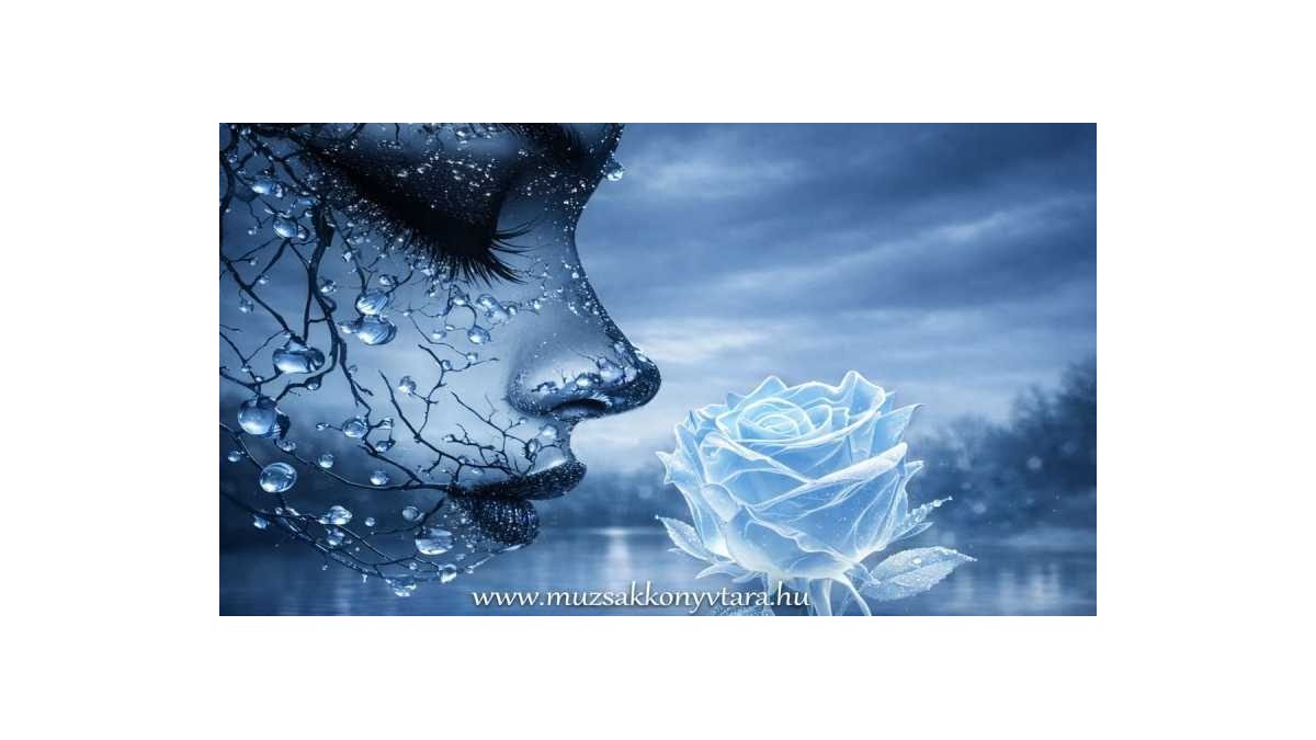 Gyólay Karolina: TÖRÖTT SZÁRNYÚ MADÁR című vers illusztrációja a Múzsák Könyvtárában