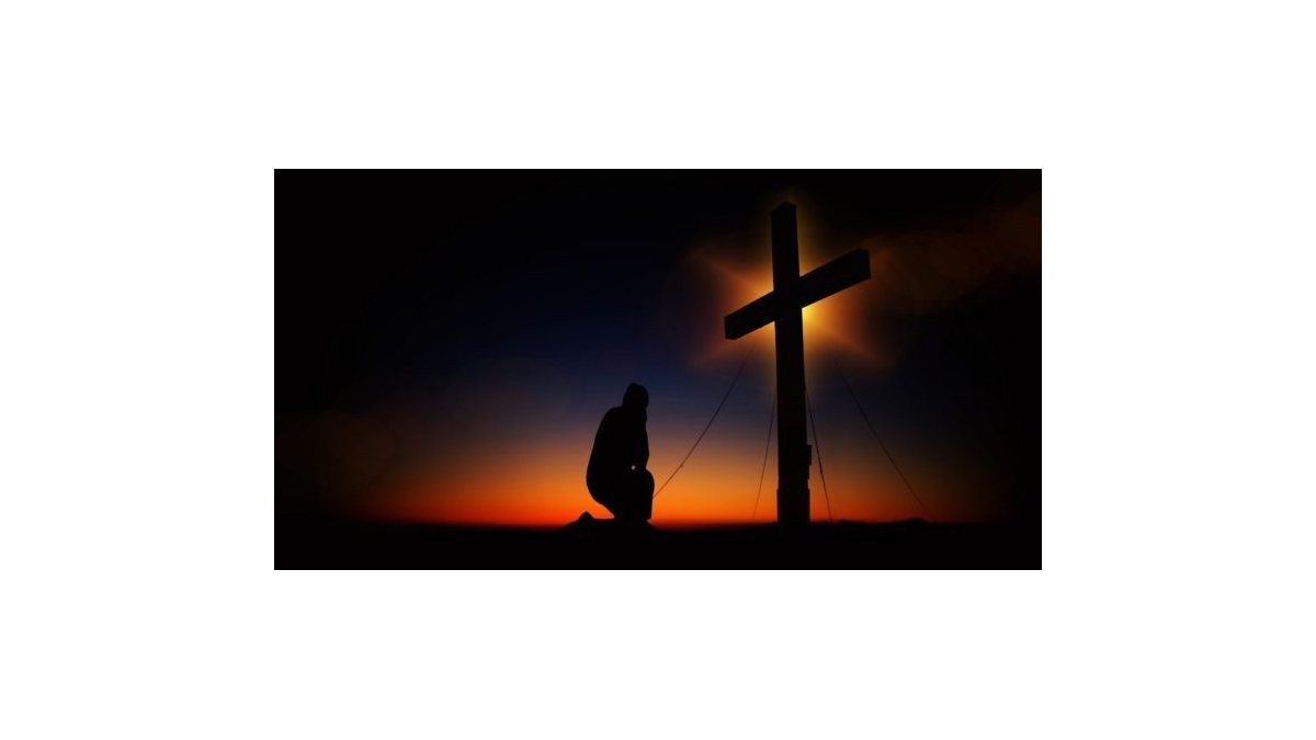 Magdus Melinda: Kereszted előtt című vers illusztrációja a Múzsák Könyvtárában