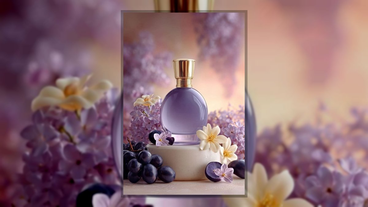 Soósné Balassa Eszter: Az illatok varázsa című vers illusztrációja a Múzsák Könyvtárában