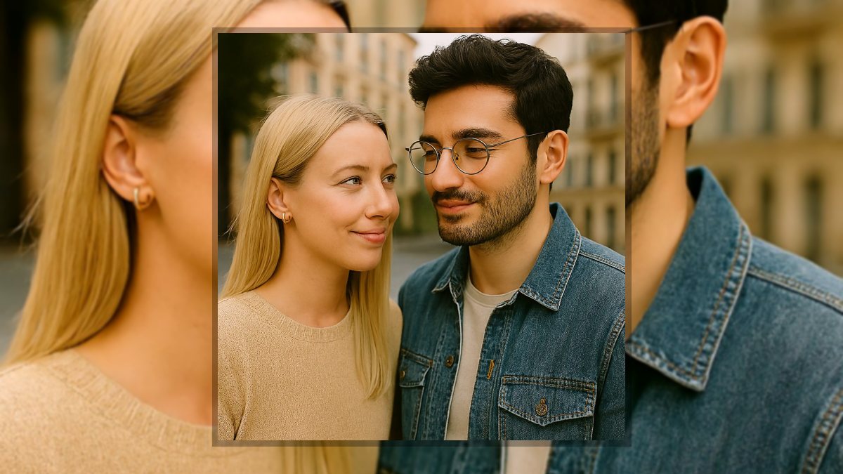 Antal Izsó: Ha szemedbe nézek című vers illusztrációja a Múzsák Könyvtárában