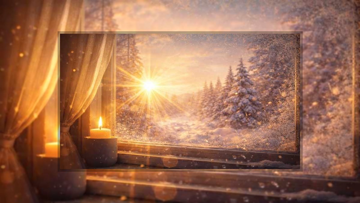 Gyólay Karolina: Sötét és a fény című vers illusztrációja a Múzsák Könyvtárában