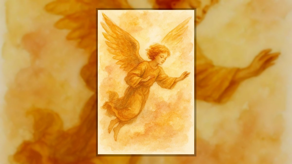 Híres B Ede: Csendes fohász című vers illusztrációja a Múzsák Könyvtárában