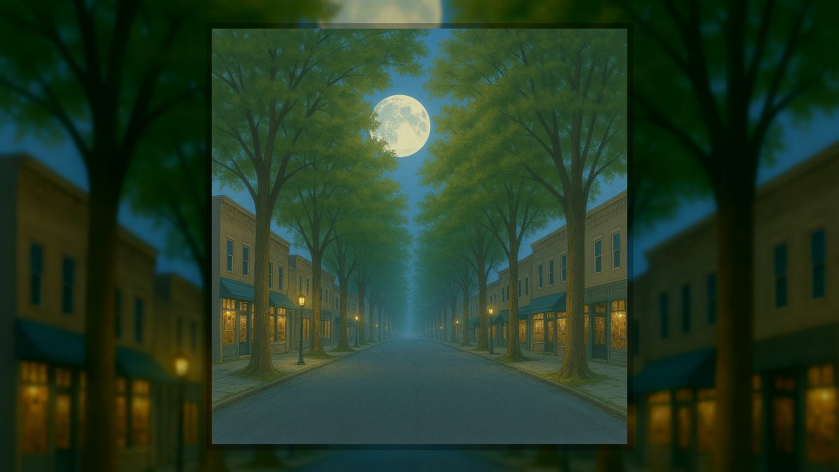 Antal Izsó: Két haiku című vers illusztrációja a Múzsák Könyvtárában