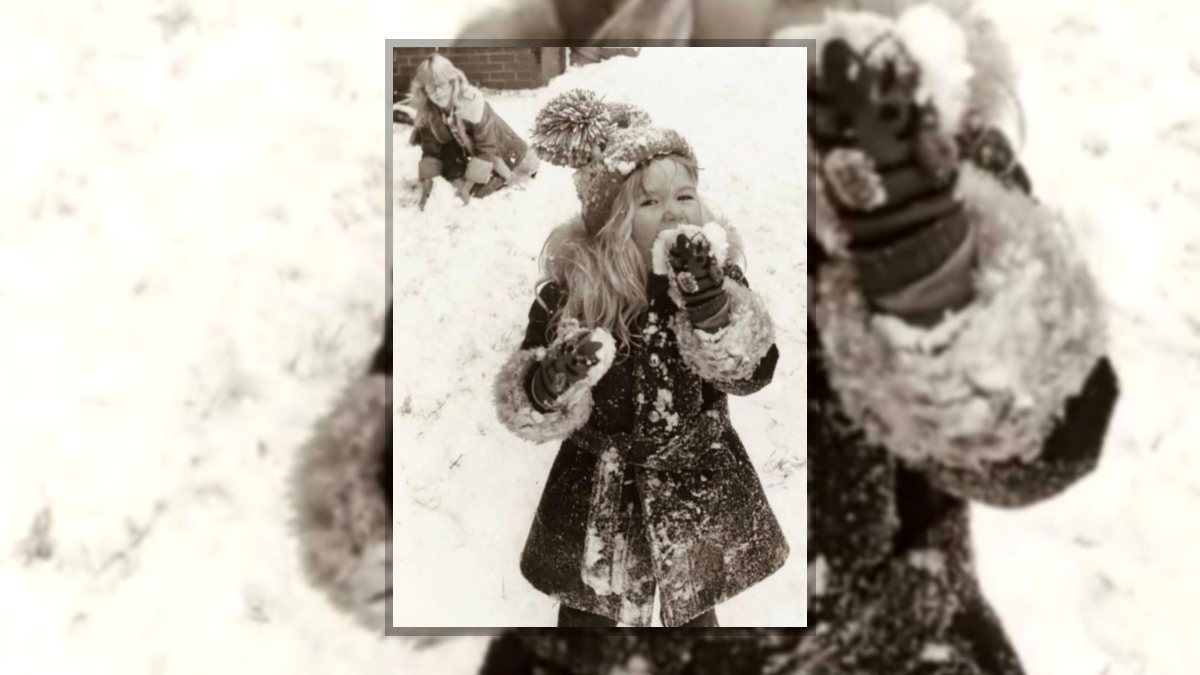 Kollár Kornélia: Téli örömök című vers illusztrációja a Múzsák Könyvtárában