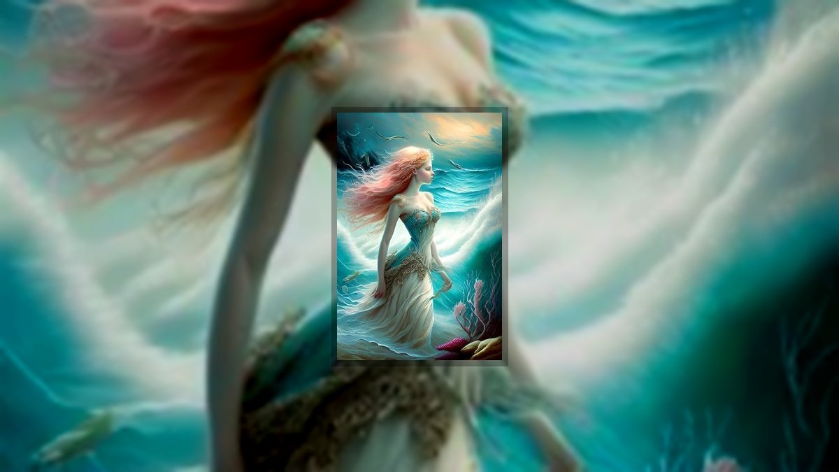 Balogh Erika: Az eltűnő világ – tanítvány című novella illusztrációja a Múzsák Könyvtárában.