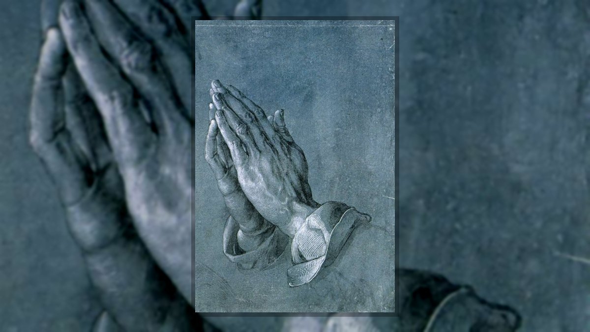 Petres Katalin: Adventi vallomás című vers illusztrációja a Múzsák Könyvtárában