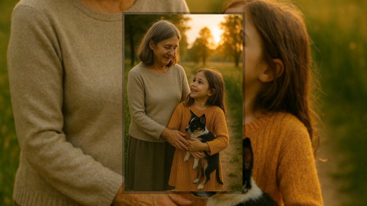 Végh Éva Ive: A gyermek, akit továbbadunk című vers illusztrációja a Múzsák Könyvtárában