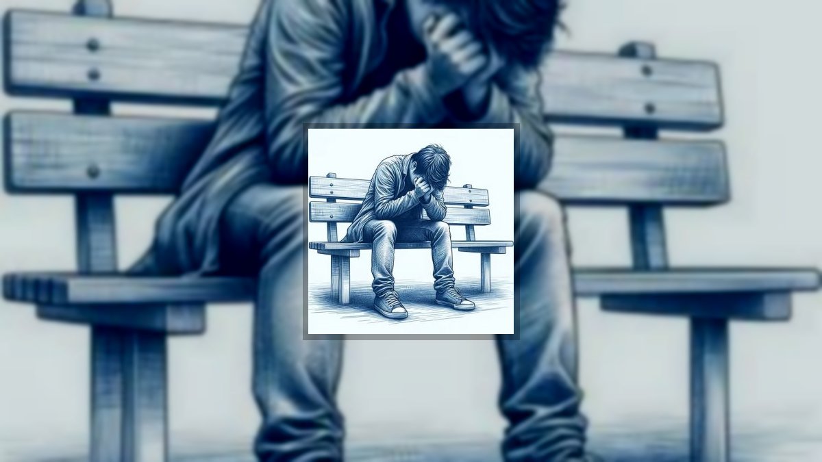 Garami Nelli: Az idegen című novella illusztrációja a Múzsák Könyvtárában.