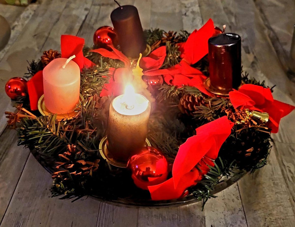 Petres Katalin: A második című vers illusztrációja a Múzsák Könyvtárában