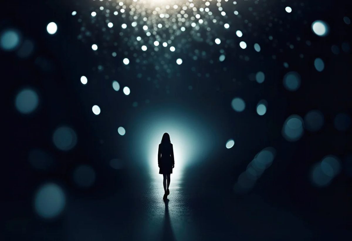 Szabó Szabina: Nélküled című vers illusztrációja a Múzsák Könyvtárában