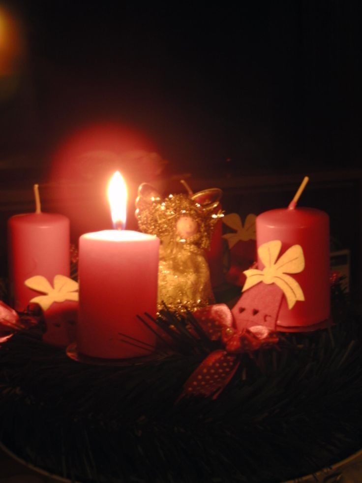 Bonnie Marcelé: Advent első vasárnapja című vers illusztrációja a Múzsák Könyvtárában