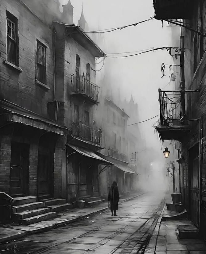 Híres B Ede: Fehérségre vágyva című vers illusztrációja a Múzsák Könyvtárában