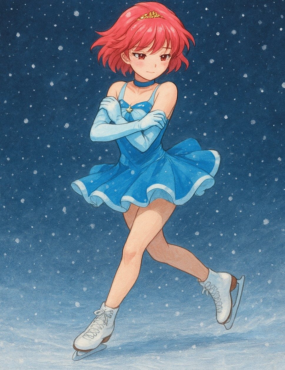 Varga-Ipacs Eszter: Kútba dobott álom című vers illusztrációja a Múzsák Könyvtárában