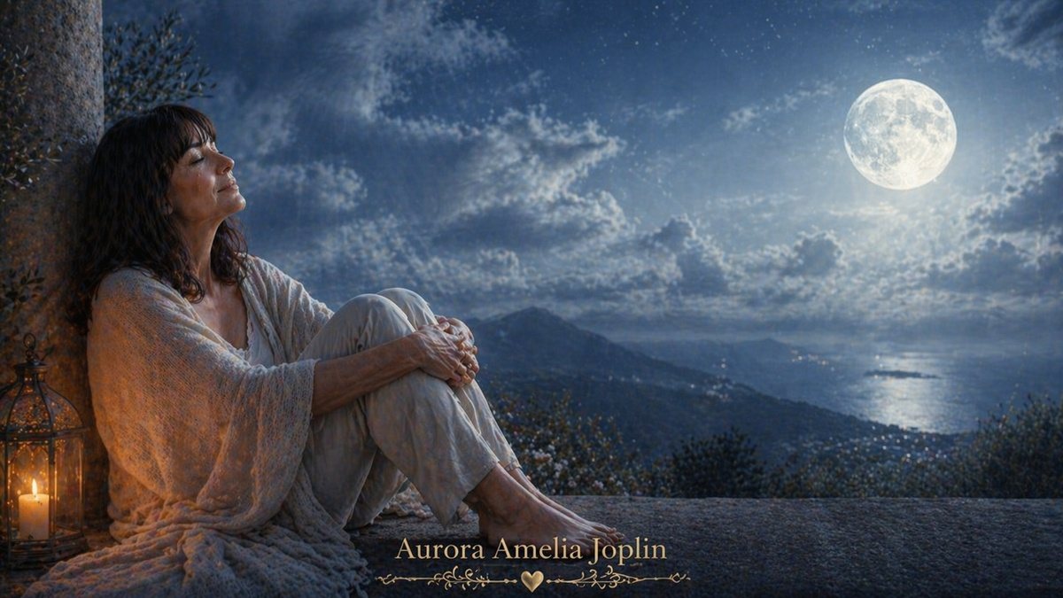 Aurora Amelia Joplin: Édesanya könnyei című vers illusztrációja a Múzsák Könyvtárában