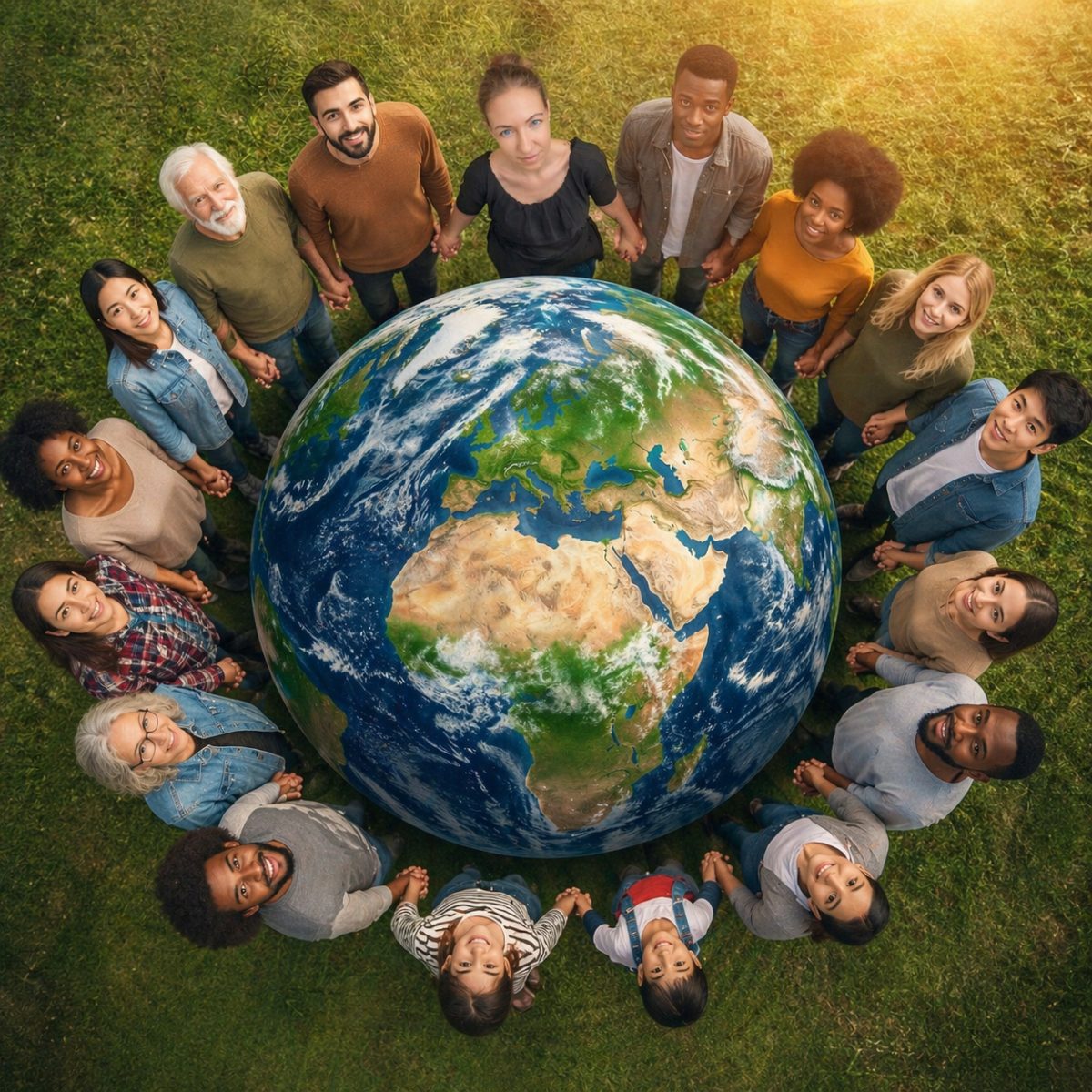 Kollár Kornélia: Föld című vers illusztrációja a Múzsák Könyvtárában