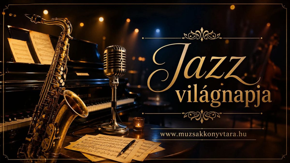 Vasasné Koszla Beáta: Jazz, jazz, jazz című vers illusztrációja a Múzsák Könyvtárában