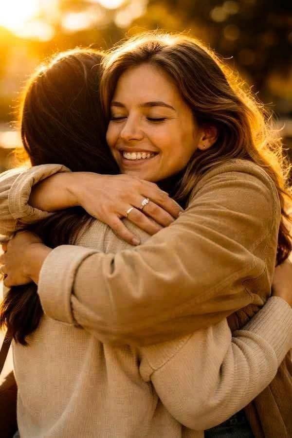 Vizkeleti Erzsébet: Ölelés - haiku strófák című vers illusztrációja a Múzsák Könyvtárában