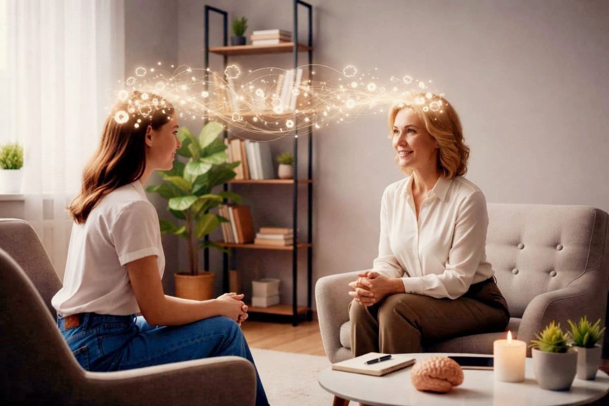 Kollár Kornélia: Szavak című vers illusztrációja a Múzsák Könyvtárában