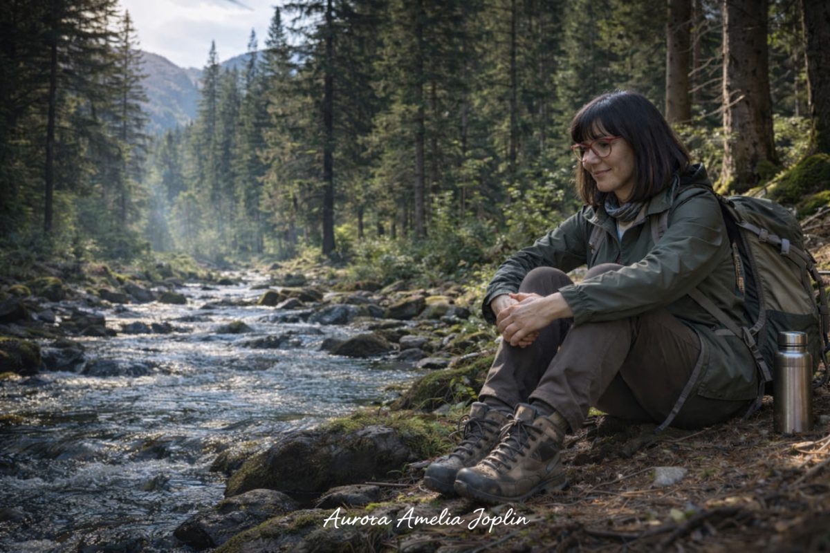 Aurora Amelia Joplin: A hely, ami hív című novella illusztrációja a Múzsák Könyvtárában