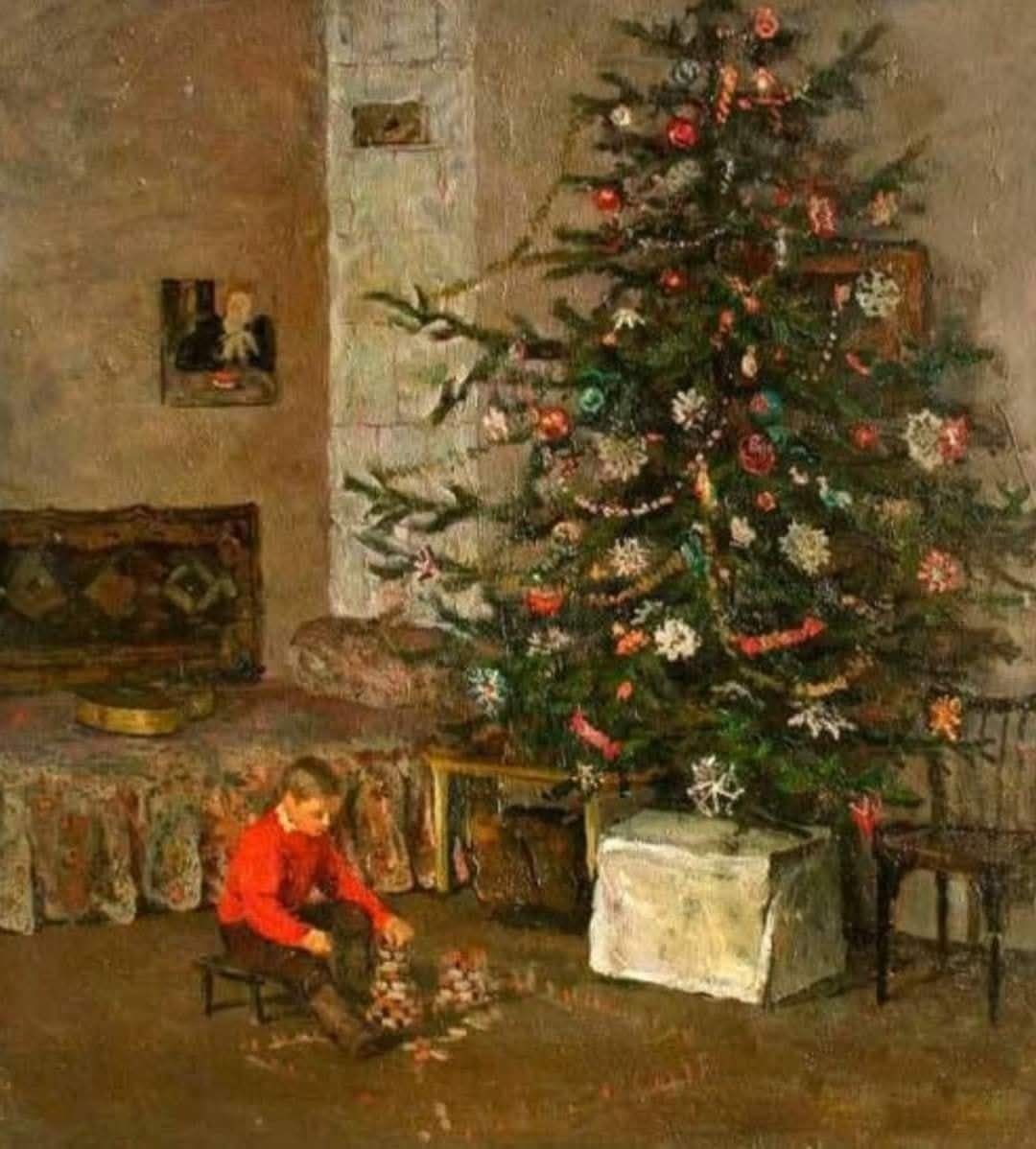 Soósné Balassa Eszter: Mit szeretnék karácsonyra című vers illusztrációja a Múzsák Könyvtárában