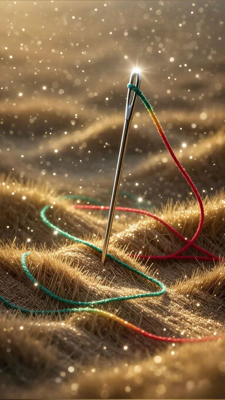 Kollár Kornélia: A cérna és a varázstű című vers illusztrációja a Múzsák Könyvtárában