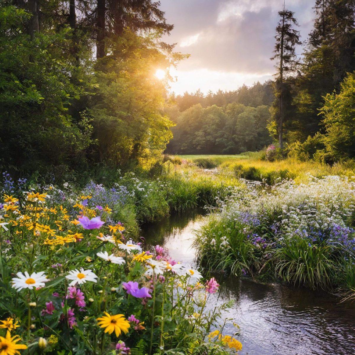 Soósné Balassa Eszter: Háborog a Föld című vers illusztrációja a Múzsák Könyvtárában