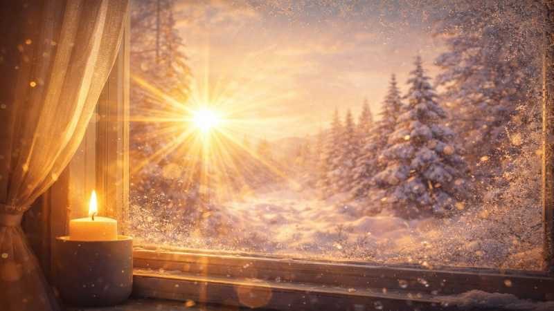 Gyólay Karolina: Sötét és a fény című vers illusztrációja a Múzsák Könyvtárában