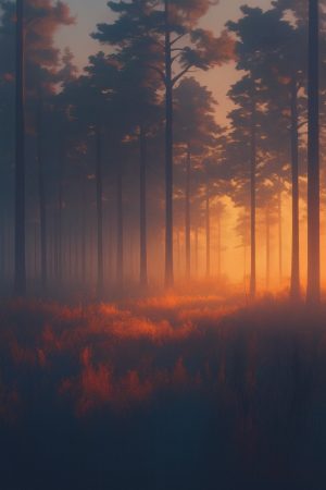 Ynela Zíléna: Átlépem még című vers illusztrációja a Múzsák Könyvtárában