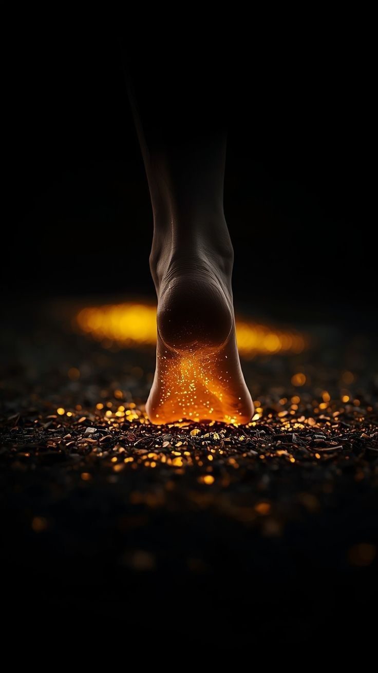 Aurora Amelia Joplin: Lábnyom vagyok... című vers illusztrációja a Múzsák Könyvtárában