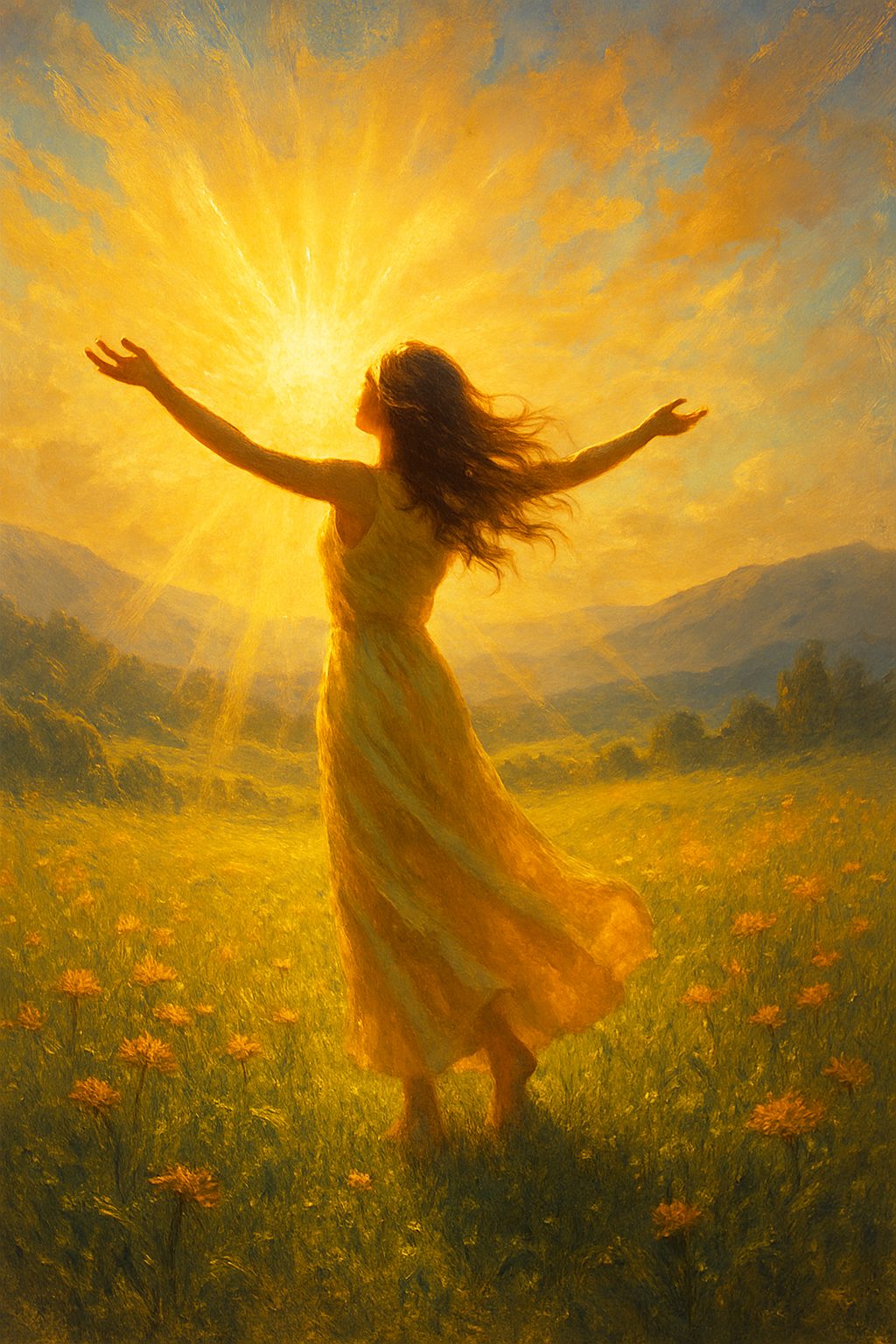 Elias Axel Reid: Bőség című vers illusztrációja a Múzsák Könyvtárában