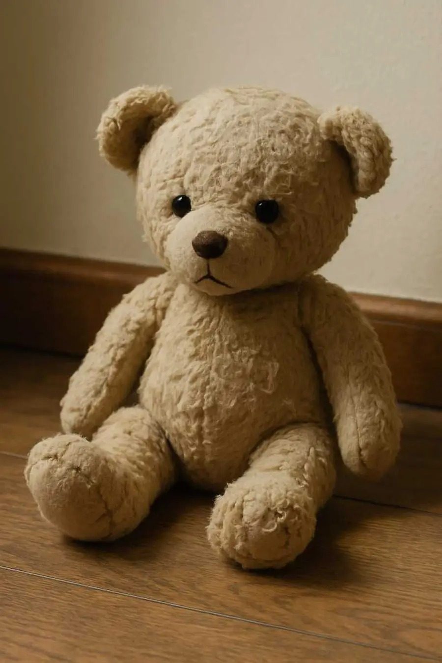 Gábor Edit: Egy apró plüssmackó című vers illusztrációja a Múzsák Könyvtárában