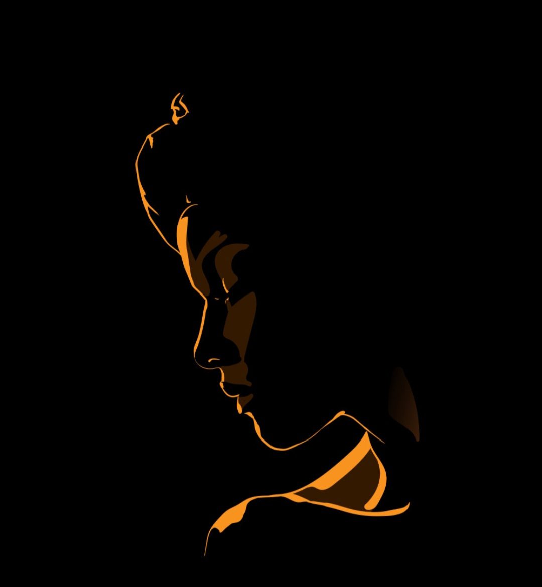 Ynela Zíléna: Hangom című vers illusztrációja a Múzsák Könyvtárában