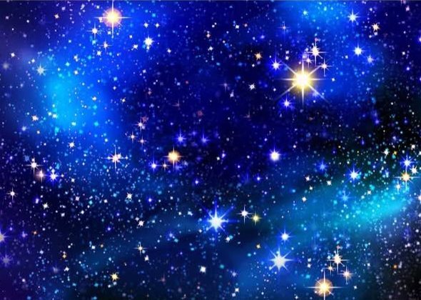 Fekete Ida Virág: Csillaglány című vers illusztrációja a Múzsák Könyvtárában