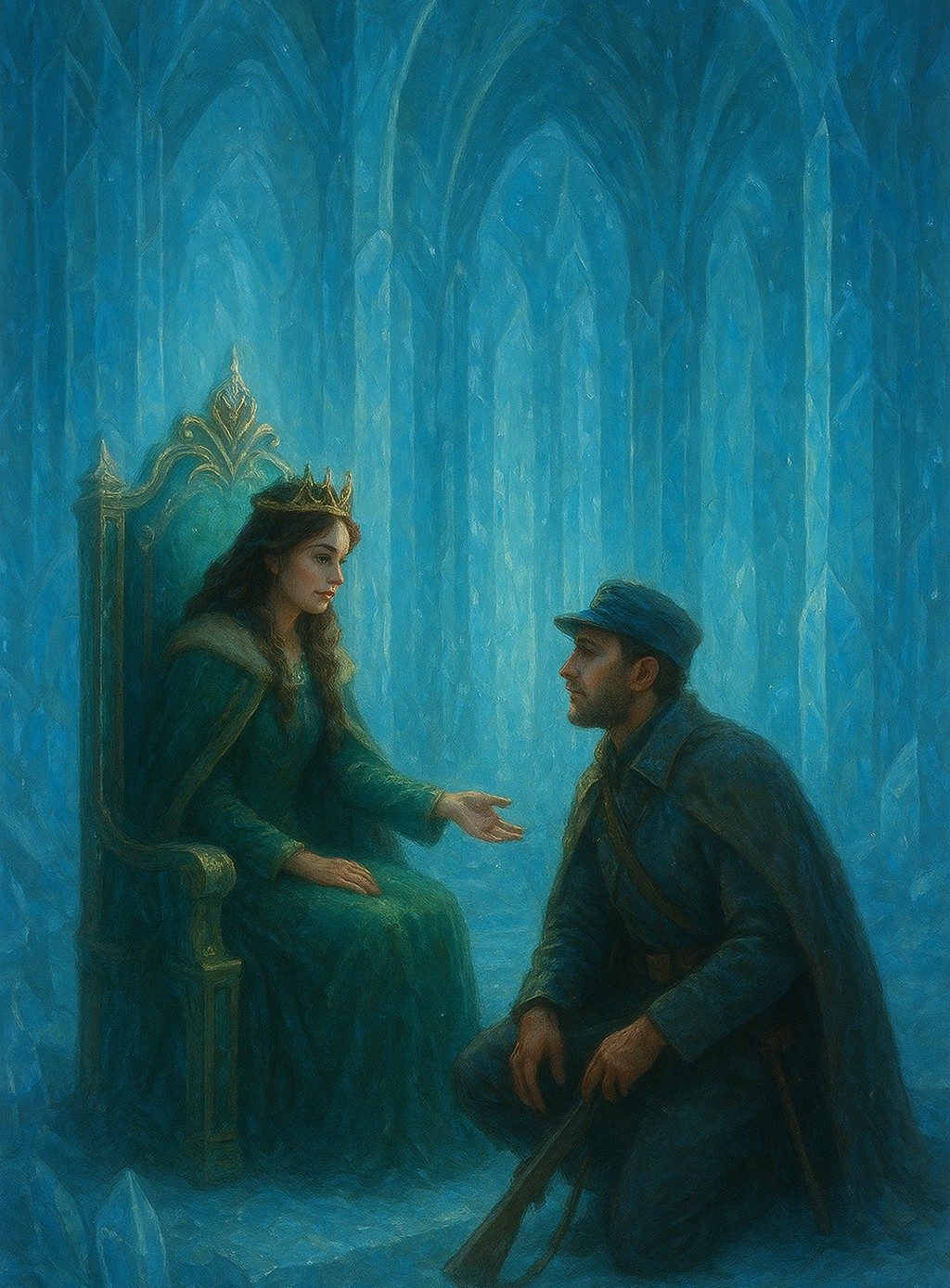 Varga-Ipacs Eszter: Robingó hazatérése című mese illusztrációja a Múzsák Könyvtárában