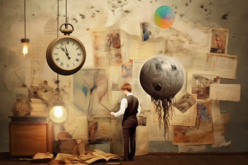 Tasi83: TETTENÉRÉSEK LÁTSZATA című vers illusztrációja a Múzsák Könyvtárában