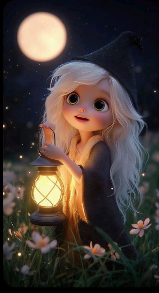 Ynela Zíléna: Luna című mese illusztrációja a Múzsák Könyvtárában