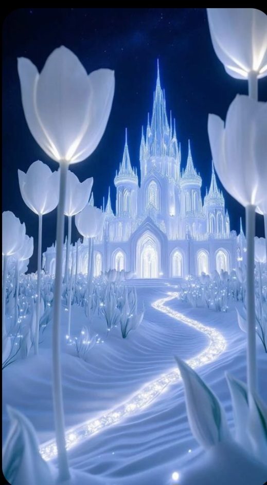 Ynela Zíléna: A jégkirály című vers illusztrációja a Múzsák Könyvtárában