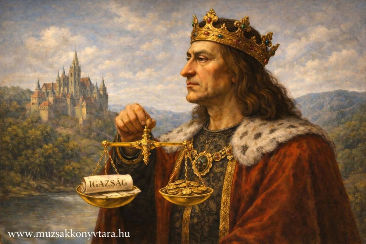 Soósné Balassa Eszter: Az igazság című vers illusztrációja a Múzsák Könyvtárában