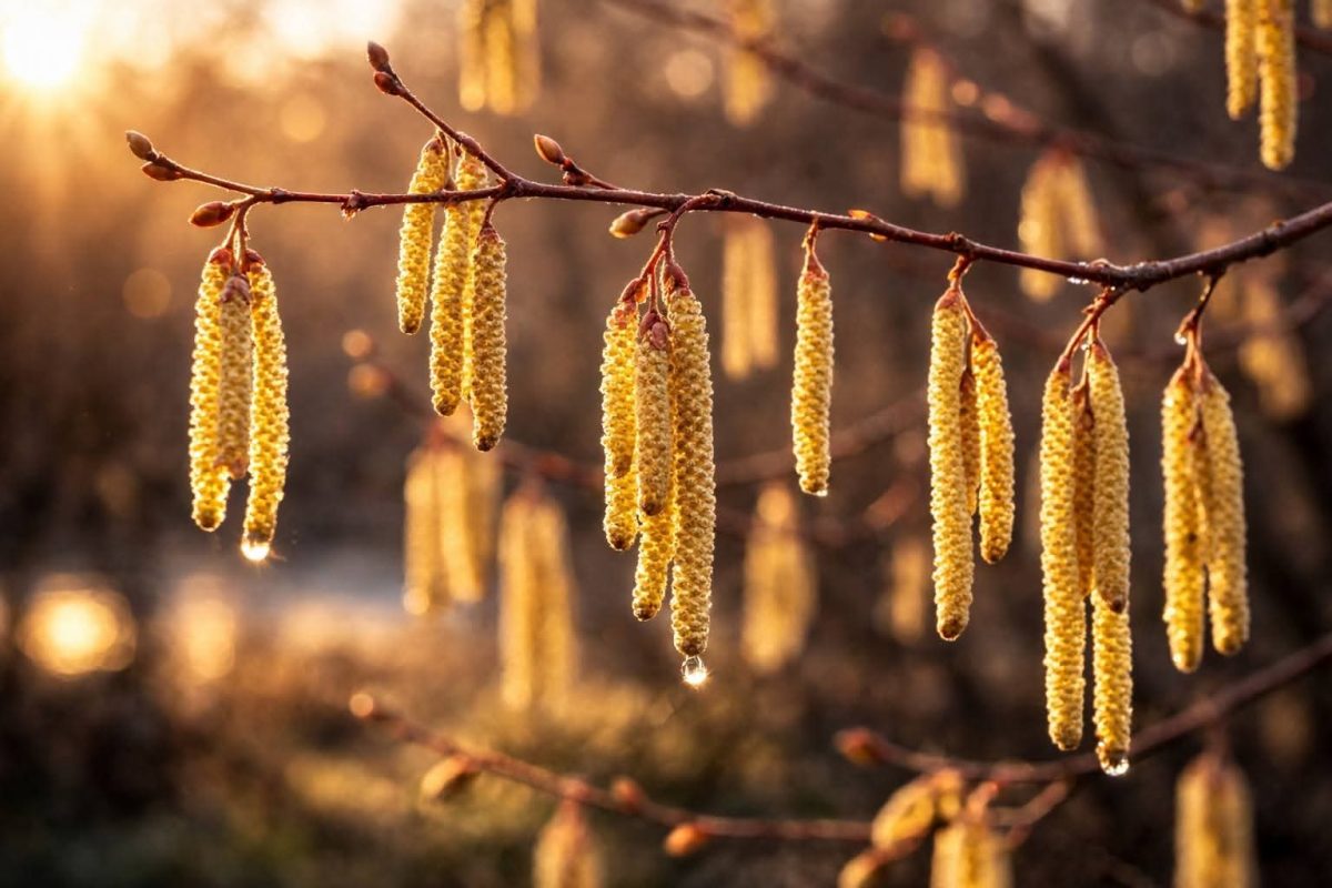 Vasasné Koszla Beáta: A tavasz című vers illusztrációja a Múzsák Könyvtárában