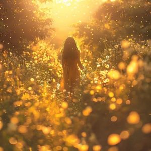 Vasasné Koszla Beáta: Elhiszem -Talán című vers illusztrációja a Múzsák Könyvtárában