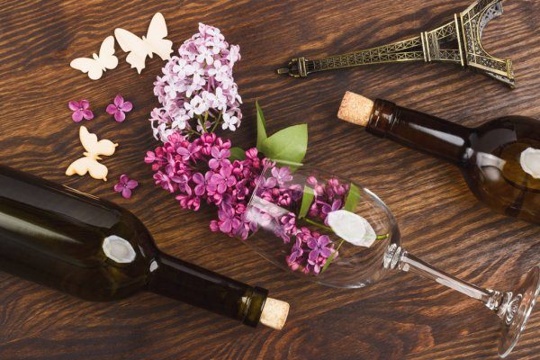 Magdus Melinda: Borgőz és orgonaillat című novella illusztrációja a Múzsák Könyvtárában.