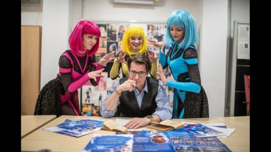 Tasi83: SZERENCSE DOLGA? című novella illusztrációja a Múzsák Könyvtárában.